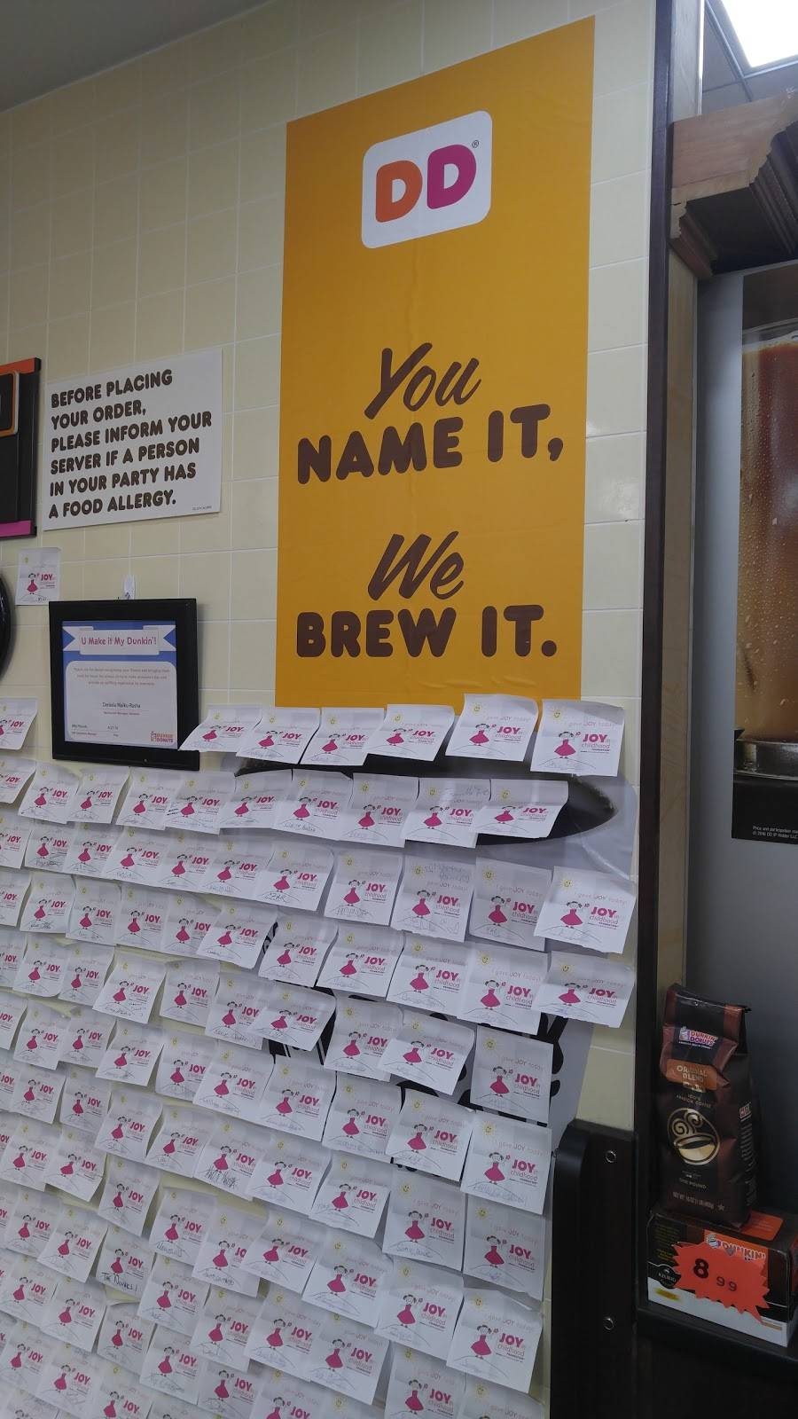 Dunkin Donuts | cafe | 2494 Oakton St, Evanston, IL 60202, USA | 8474919550 OR +1 847-491-9550