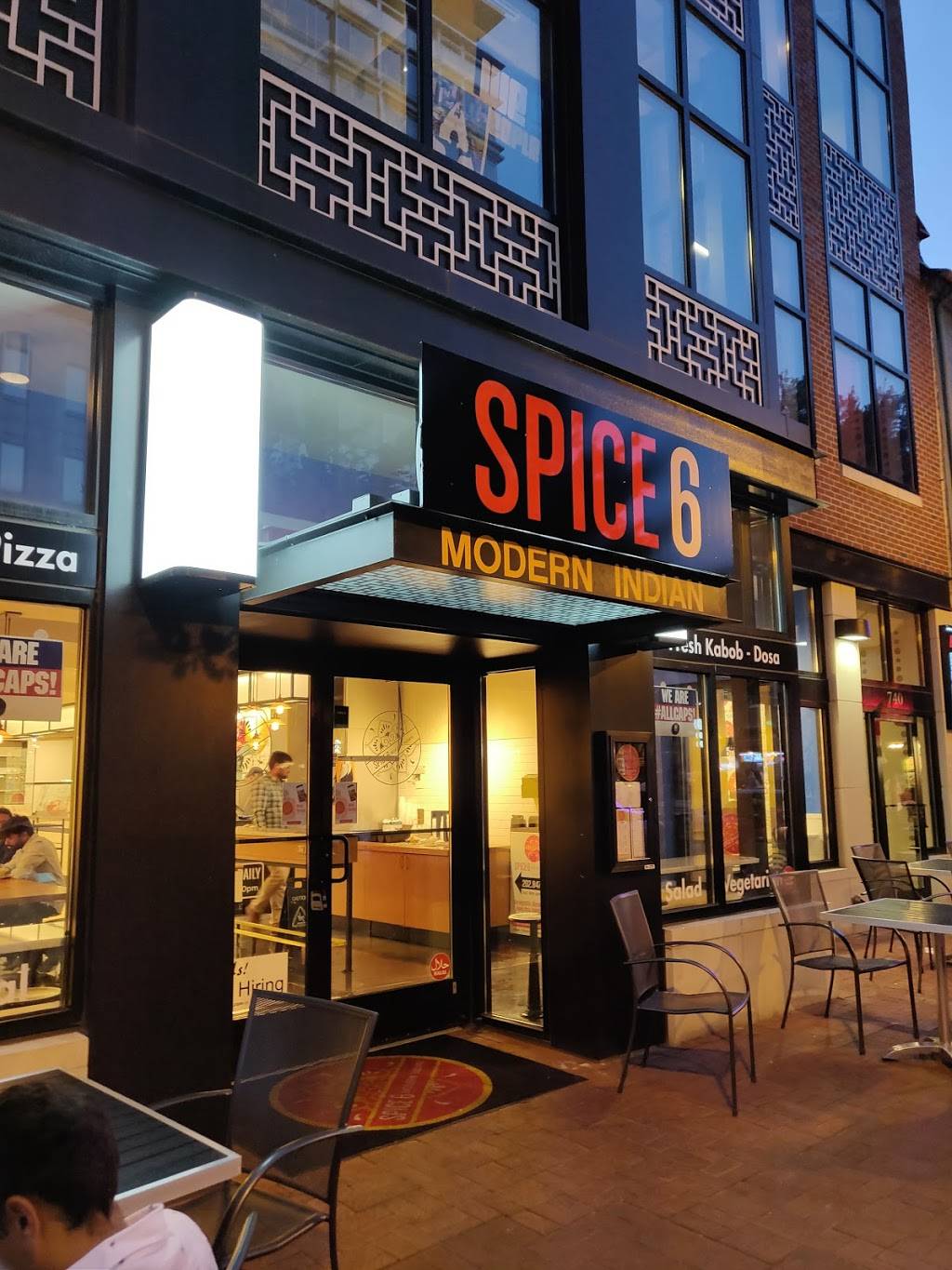 Spice 6 Modern Indian | restaurant | 740 6th St NW, Washington, DC 20001, USA | 2028470508 OR +1 202-847-0508