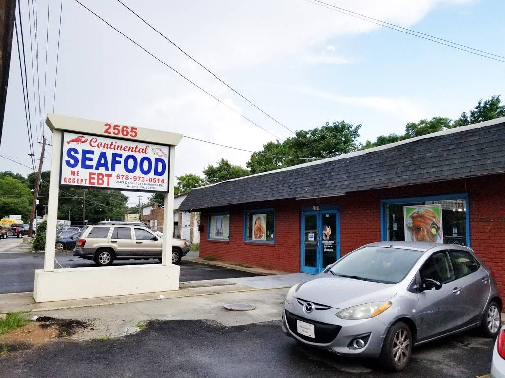 Continental Seafood | restaurant | 2565 Donald Lee Hollowell Pkwy NW #1, Atlanta, GA 30318, USA | 6789730514 OR +1 678-973-0514