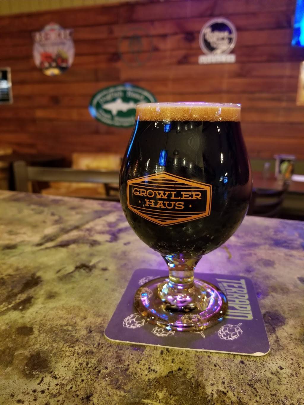 Growler Haus Fountain Inn | restaurant | 101 N Main St, Fountain Inn, SC 29644, USA | 8644092337 OR +1 864-409-2337