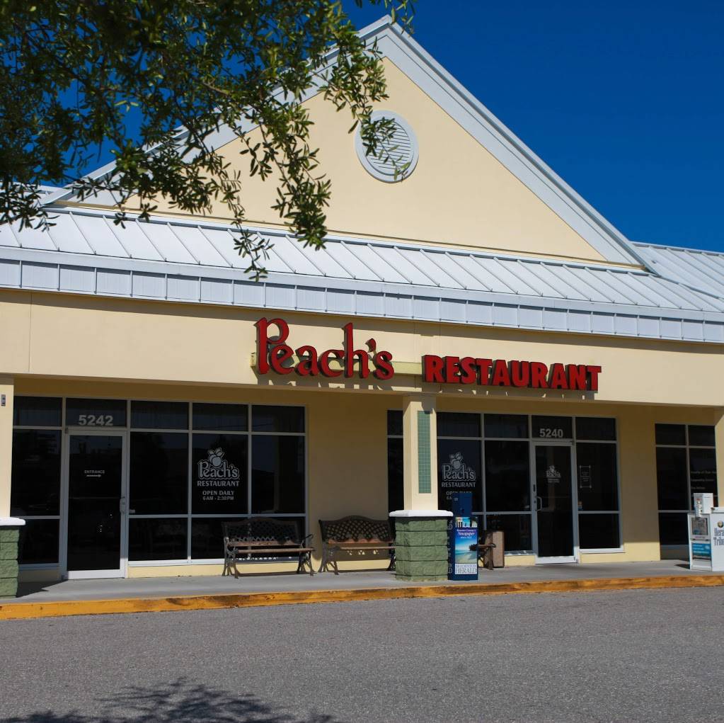 Peachs Restaurants - SR64 E | restaurant | 5240 FL-64, Bradenton, FL 34208, USA | 9417476200 OR +1 941-747-6200