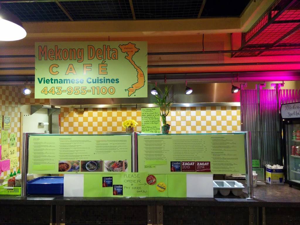 Mekong Delta Café | restaurant | 222 N Charles St, Baltimore, MD 21201, USA | 4439551100 OR +1 443-955-1100