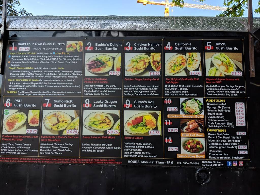 Sumo Sushi PSU | restaurant | 1898 SW 10th Ave, Portland, OR 97201, USA | 5034733691 OR +1 503-473-3691