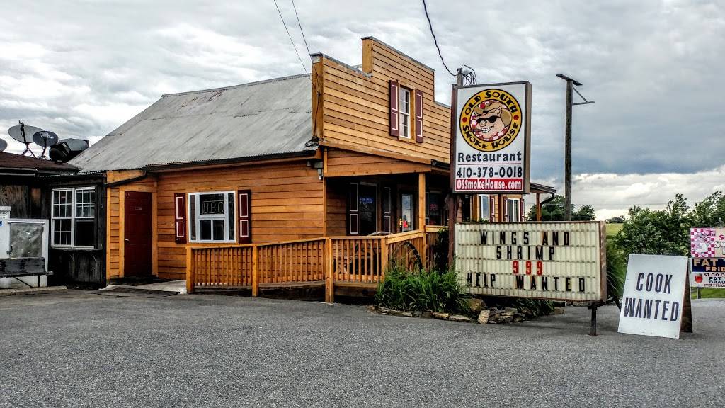Old South Smoke House | restaurant | 1205 Jacob Tome Memorial Hwy, Port Deposit, MD 21904, USA | 4103780018 OR +1 410-378-0018