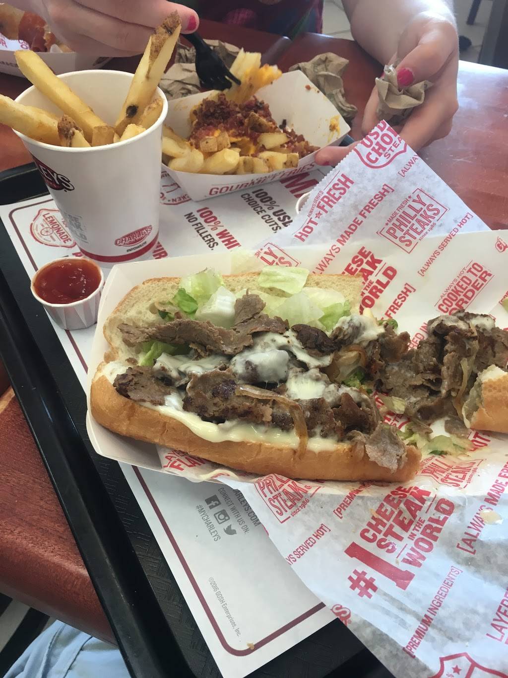 Charleys Philly Steaks | restaurant | 4338 Bay Rd, Saginaw, MI 48603, USA | 9897971199 OR +1 989-797-1199