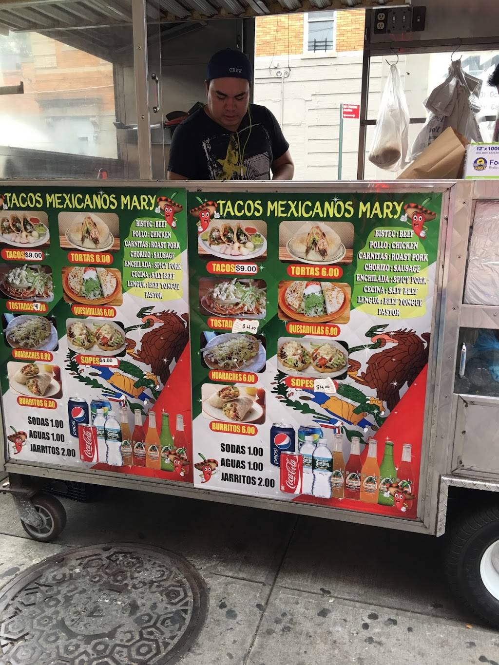 Tacos Mexicanos Mary | restaurant | Jamaica Ave &, 170th St, Jamaica, NY 11432, USA | 6468062290 OR +1 646-806-2290