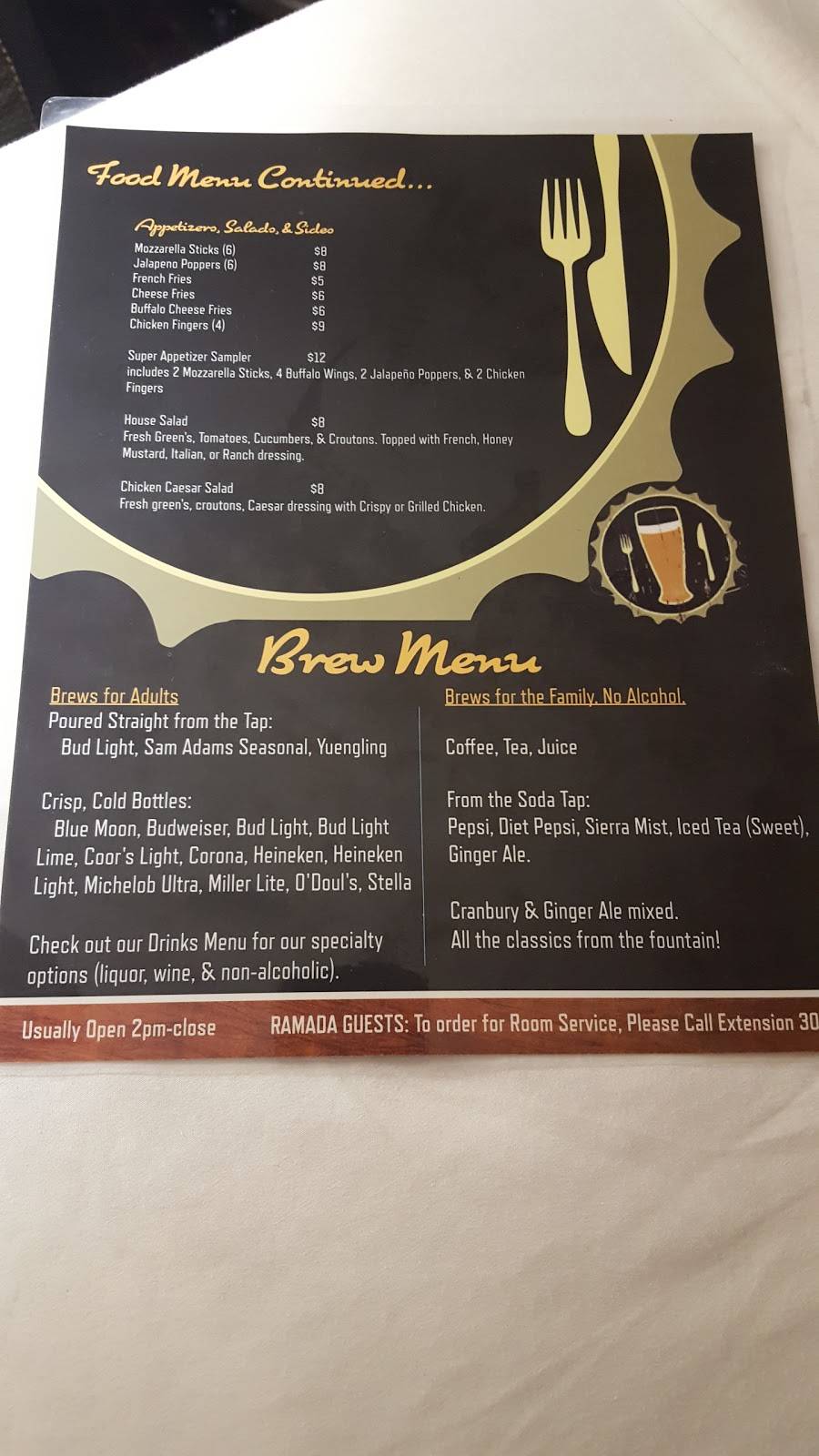 Food & Brews Restaurant - Burgers.Wings. Beer. | restaurant | 6201 Bristol Pike, Levittown, PA 19057, USA | 2159461100 OR +1 215-946-1100