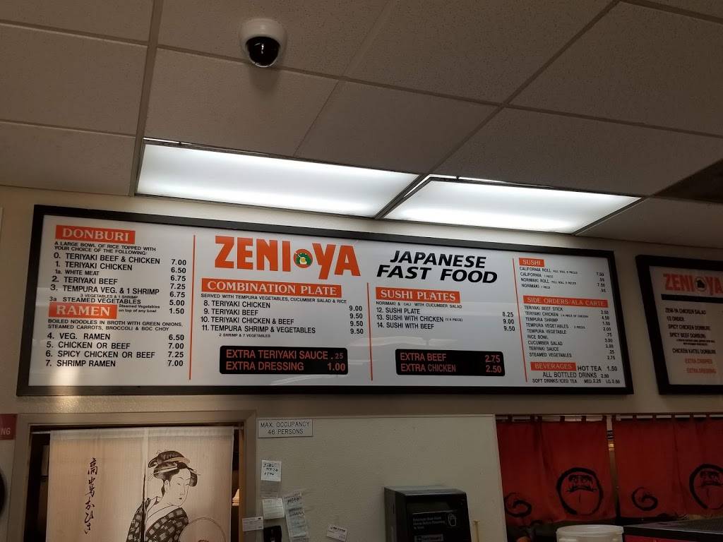 Zeni-Ya Japanese Fast Food | restaurant | 7712 N First St, Fresno, CA 93720, USA | 5594327423 OR +1 559-432-7423
