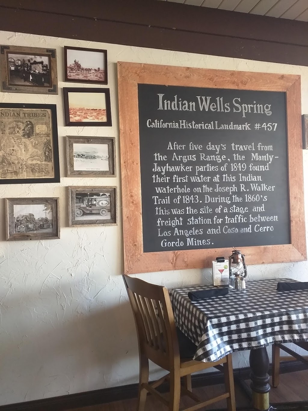 Indian Wells Lodge | restaurant | 2565 CA-14, Inyokern, CA 93527, USA | 7603774290 OR +1 760-377-4290