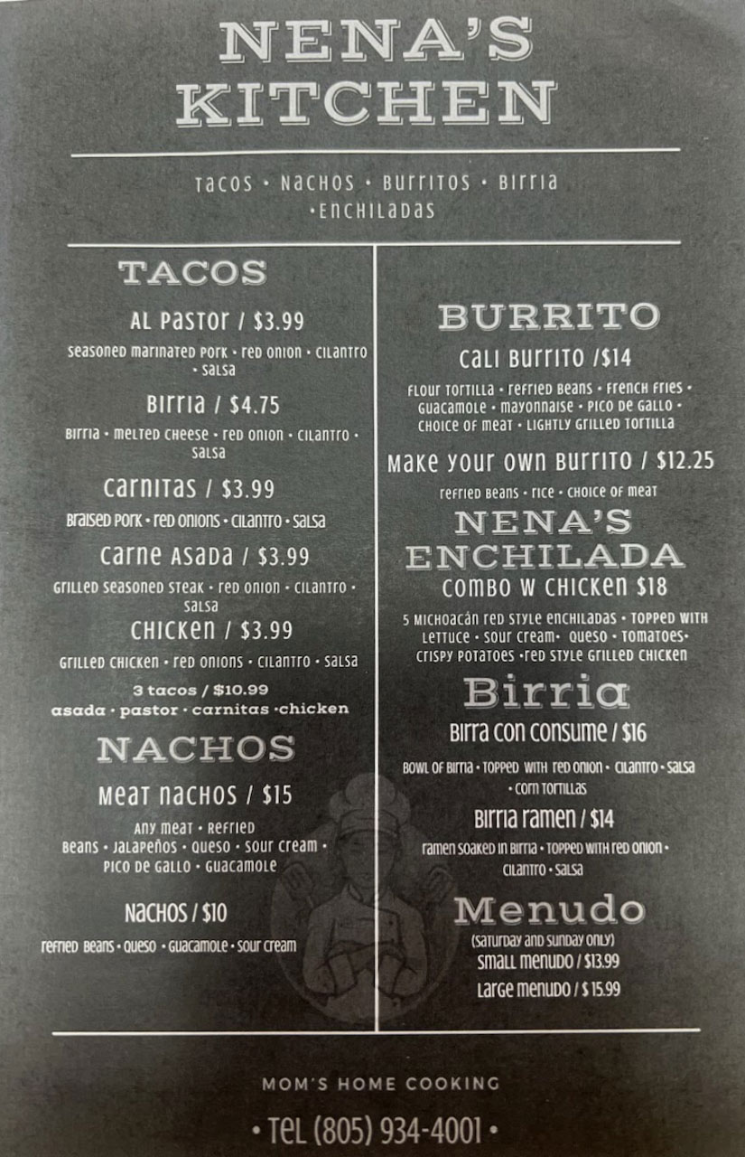 Nenas Kitchen | restaurant | 4869 S Bradley Rd Unit 122, Santa Maria, CA 93455, USA | 8059344001 OR +1 805-934-4001