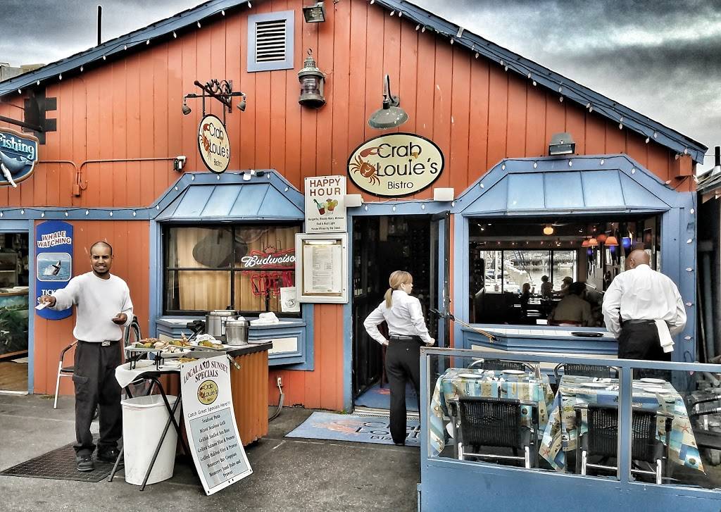 Crab Louies Bistro | restaurant | 46 Wharf 1 # 1, Monterey, CA 93940, USA | 8316551173 OR +1 831-655-1173
