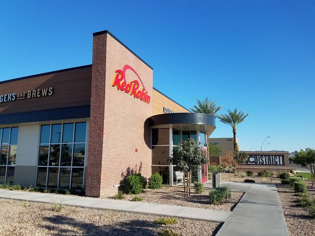 Red Robin Gourmet Burgers and Brews | restaurant | 21239 S Ellsworth Loop, Queen Creek, AZ 85142, USA | 4804479363 OR +1 480-447-9363