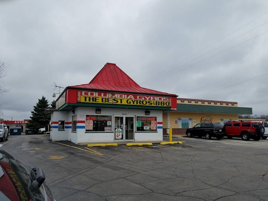 Columbia Gyros | restaurant | 6621 Columbia Ave, Hammond, IN 46320, USA | 2199373777 OR +1 219-937-3777