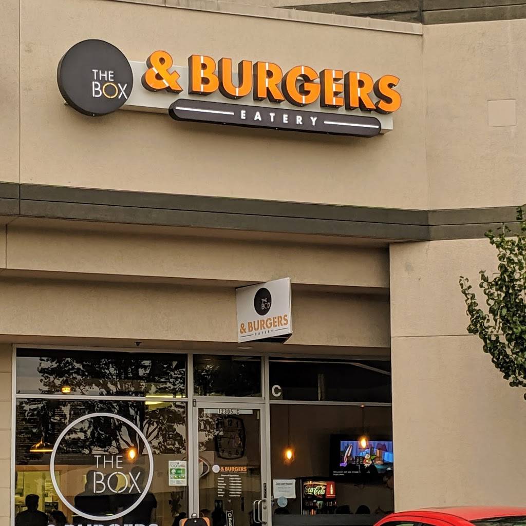 The Box & Burgers Eatery | restaurant | 12305 120th Ave NE suite c, Kirkland, WA 98034, USA | 4258210777 OR +1 425-821-0777
