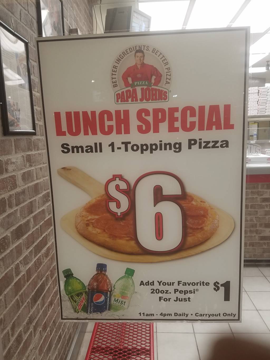 Papa Johns Pizza | restaurant | 8445 Annapolis Rd Ste 1B, New Carrollton, MD 20784, USA | 3014597272 OR +1 301-459-7272