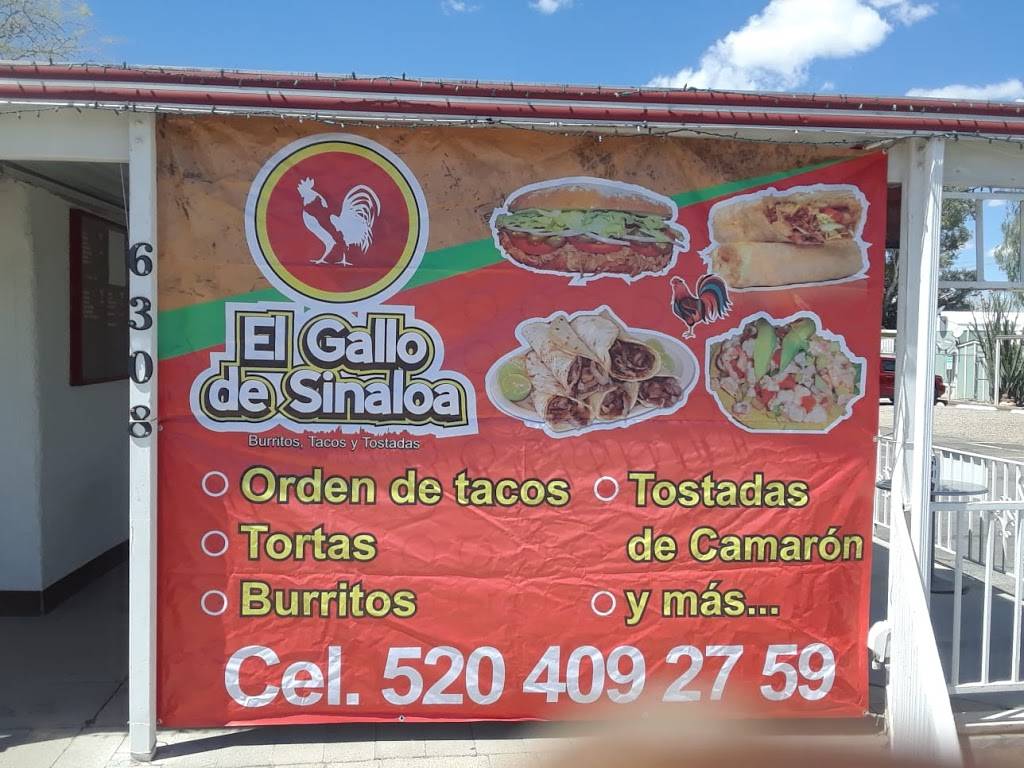 El Gallo De Sinaloa Taqueria | restaurant | 6308 S Nogales Hwy #1, Tucson, AZ 85706, USA | 5204092759 OR +1 520-409-2759