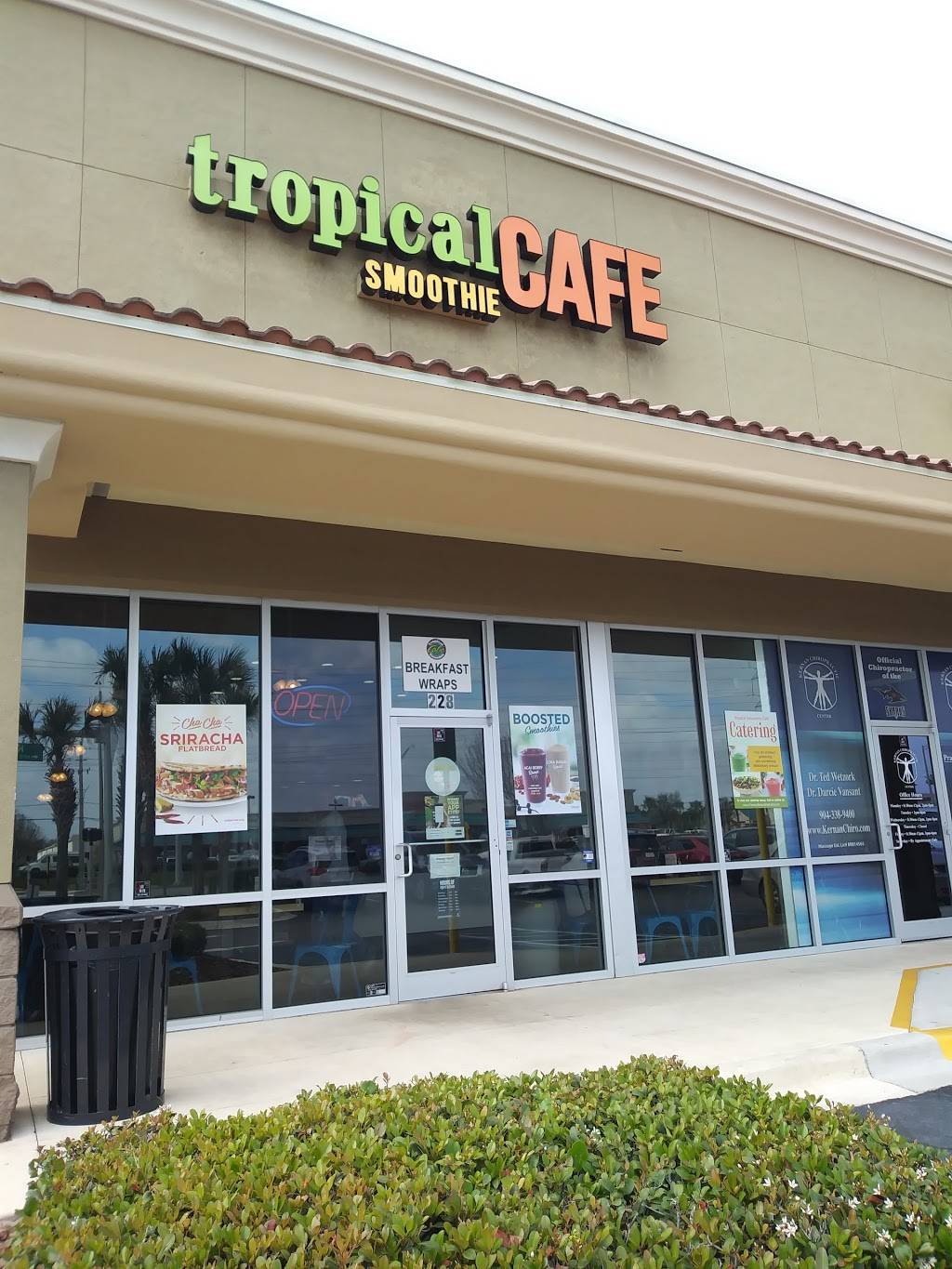 Tropical Smoothie Cafe | restaurant | 11900 Atlantic Blvd Suite 228, Jacksonville, FL 32225, USA | 9045644784 OR +1 904-564-4784