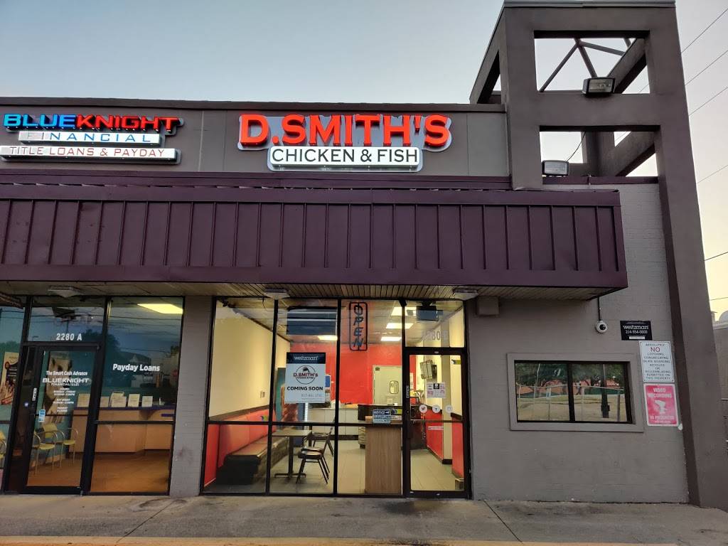 D. Smiths Chicken & Fish | restaurant | 2280 N Collins St Suite B, Arlington, TX 76011, USA | 6823234027 OR +1 682-323-4027
