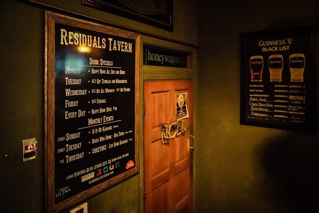 Residuals Tavern | restaurant | 11042 Ventura Blvd, Studio City, CA 91604, USA | 8187618301 OR +1 818-761-8301