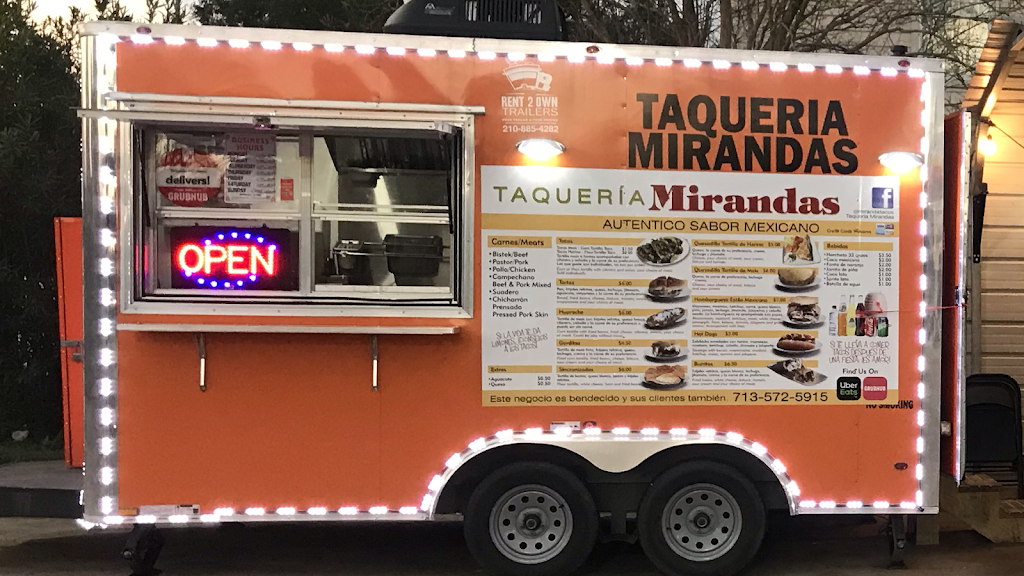 Taqueria Mirandas | restaurant | 2850 Fry Rd, Houston, TX 77084, USA | 7135725915 OR +1 713-572-5915