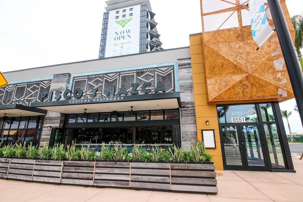 Pisco y Nazca Ceviche Gastrobar | restaurant | The Shops At Dowtown, 8551 NW 53rd St A101, Doral, FL 33166, USA | 7865359154 OR +1 786-535-9154