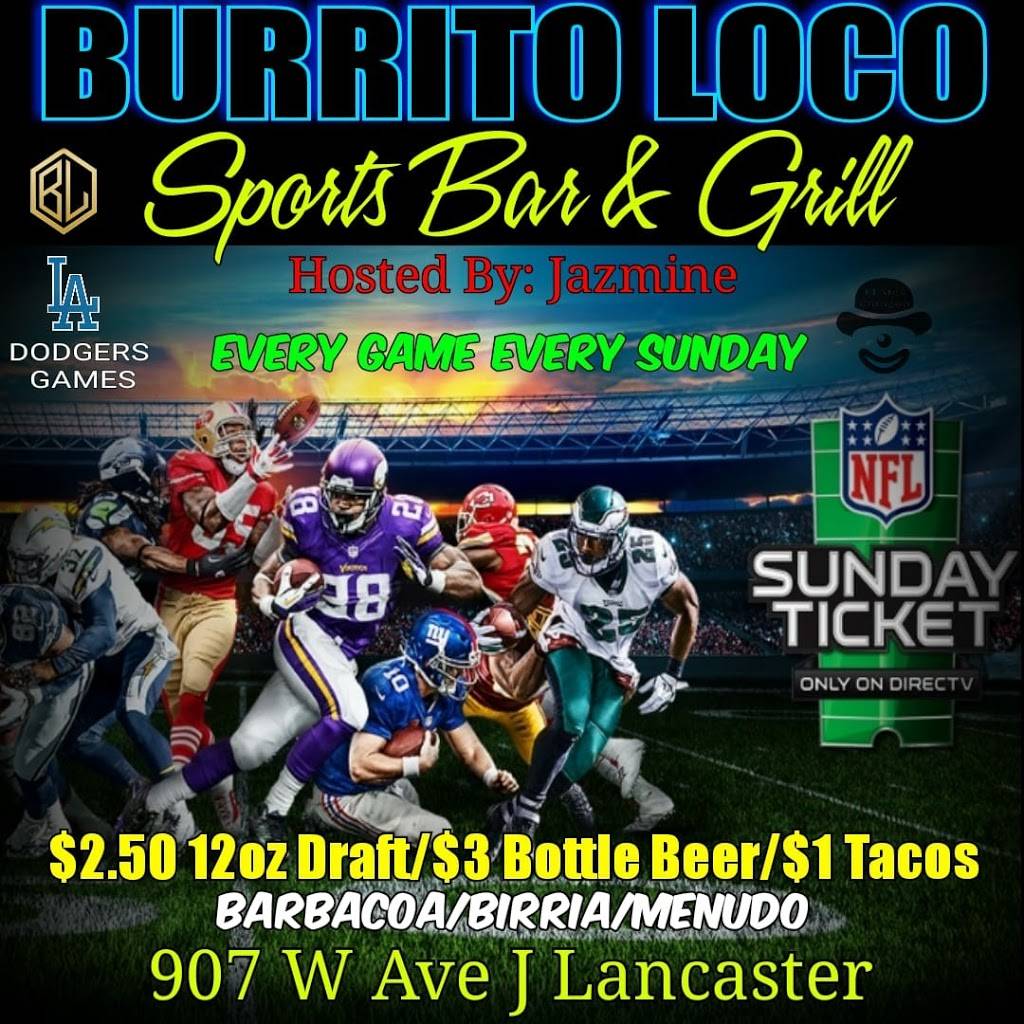 El Burrito Loco | night club | 907 W Ave J, Lancaster, CA 93534, USA | 6612069769 OR +1 661-206-9769