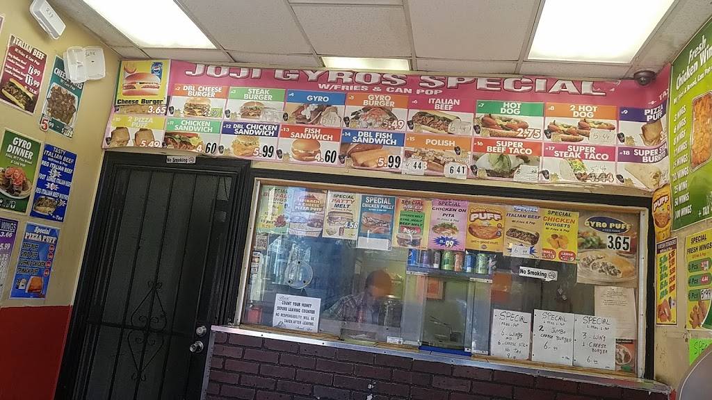 Joji Gyros | restaurant | 2518 E 79th St, Chicago, IL 60649, USA | 7739784545 OR +1 773-978-4545