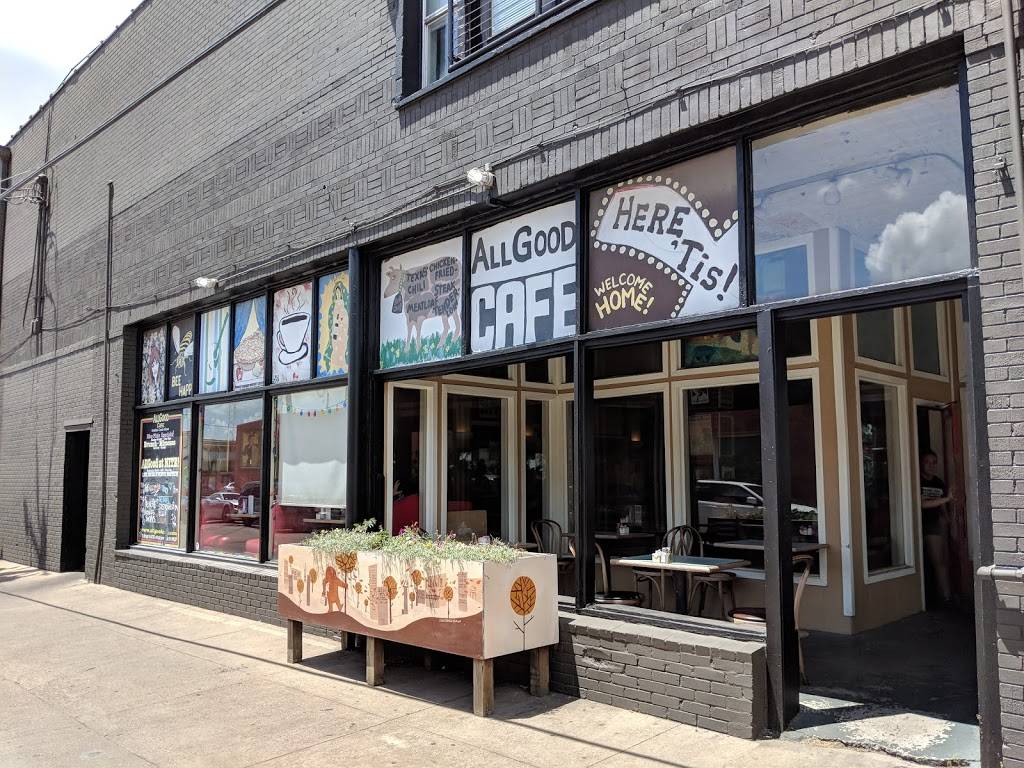 AllGood Cafe | restaurant | 2934 Main St, Dallas, TX 75226, USA | 2147425362 OR +1 214-742-5362