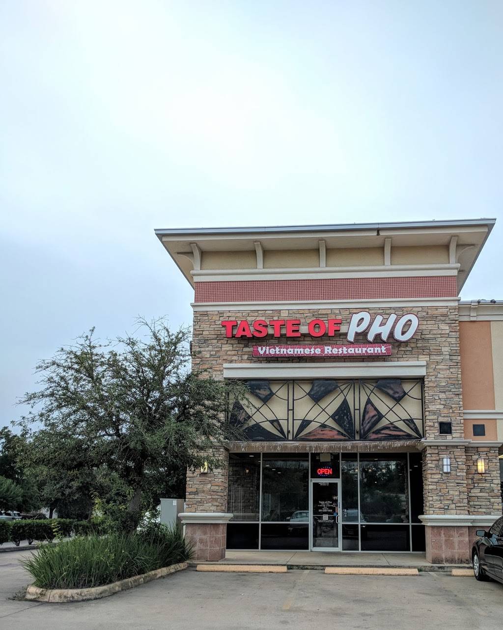 Taste of Pho | restaurant | 2540 Farm to Market 2920 #A, Spring, TX 77388, USA | 2812881600 OR +1 281-288-1600