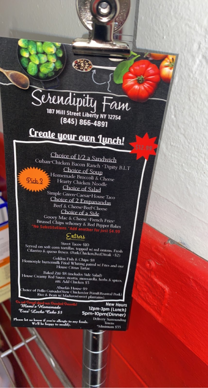 Serendipity fam | restaurant | 187 Mill St, Liberty, NY 12754, USA | 8458664891 OR +1 845-866-4891