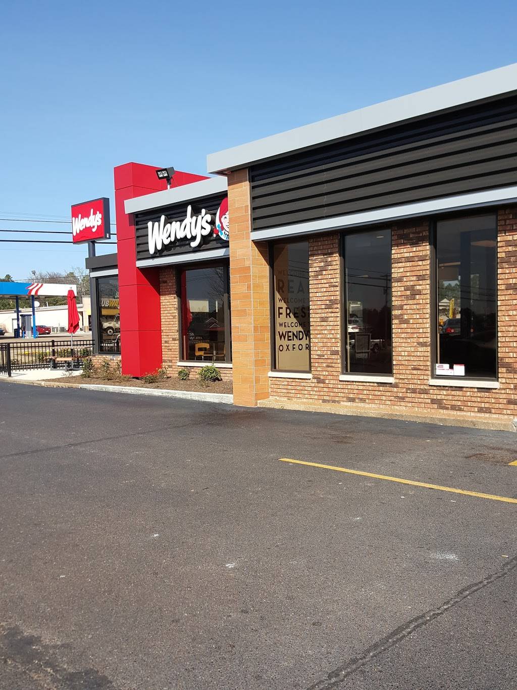 Wendys | restaurant | 1904 Jackson Ave W, Oxford, MS 38655, USA | 6622349207 OR +1 662-234-9207