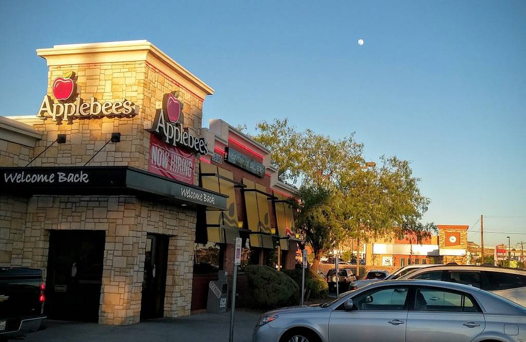 Applebees Grill + Bar | restaurant | 5800 N Mesa St, El Paso, TX 79912, USA | 9158338899 OR +1 915-833-8899