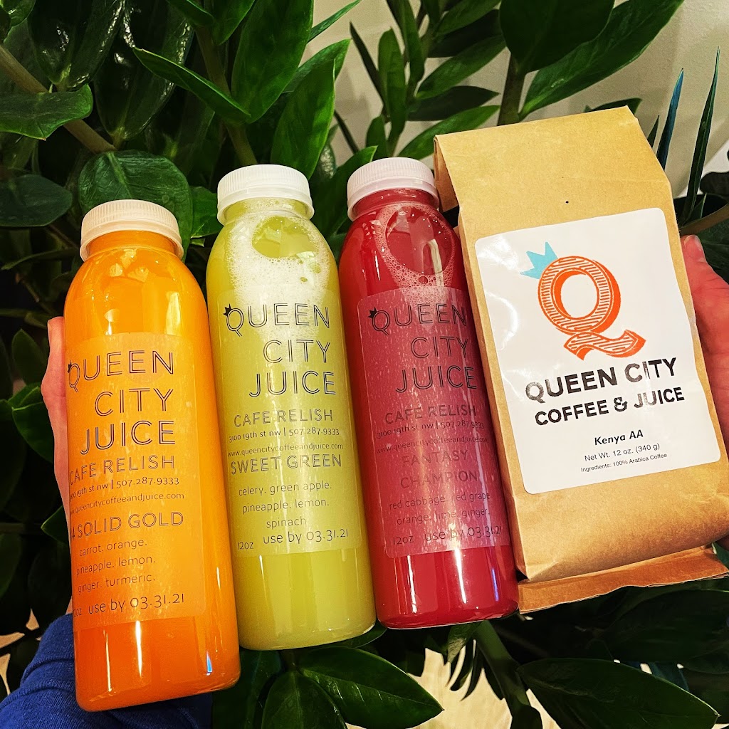 Queen City Coffee & Juice | cafe | 3100 19th St NW, Rochester, MN 55901, USA | 5072737191 OR +1 507-273-7191