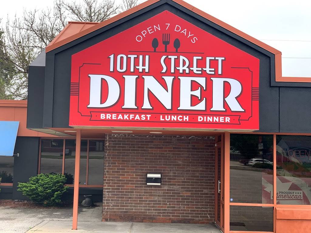 10th Street DINER | restaurant | 1701 10th Ave, Leavenworth, KS 66048, USA | 9132505770 OR +1 913-250-5770
