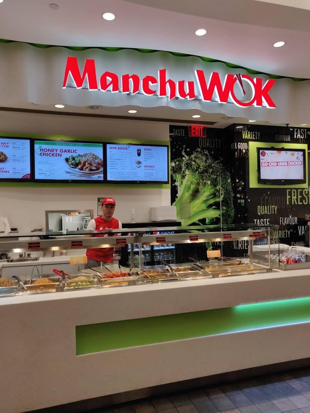 Manchu Wok | restaurant | 999 Upper Wentworth St Unit #F - 3, Hamilton, ON L9A 4X5, Canada | 9053850934 OR +1 905-385-0934