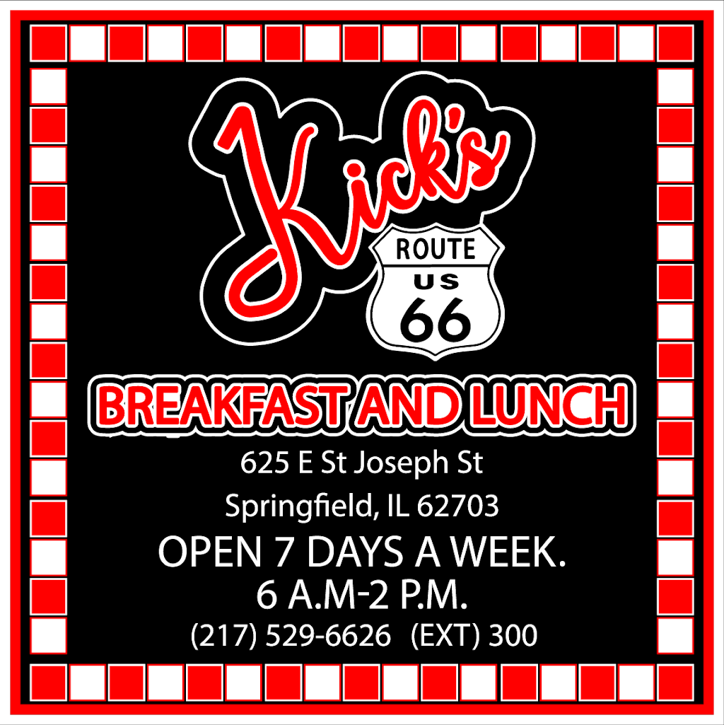 Kicks Route 66 Diner | restaurant | 3258-3236 S 6th St, Southern View, IL 62703, USA | 6184096008 OR +1 618-409-6008