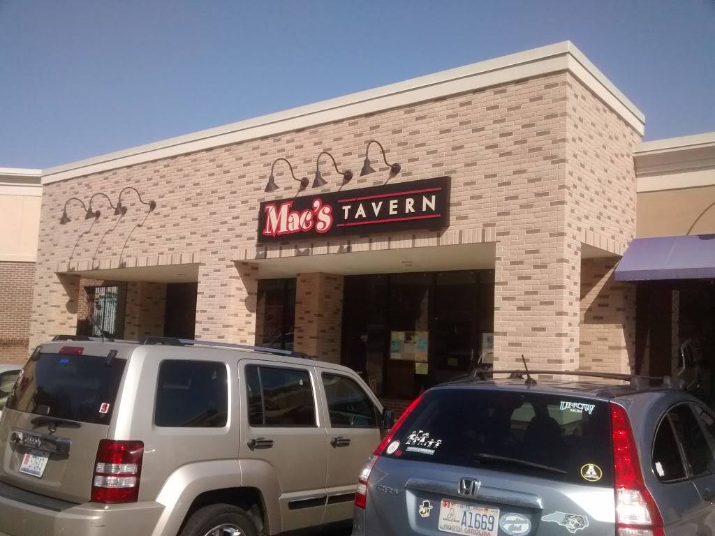 Macs Tavern | restaurant | 1014 Ryan Rd, Cary, NC 27511, USA | 9194674114 OR +1 919-467-4114
