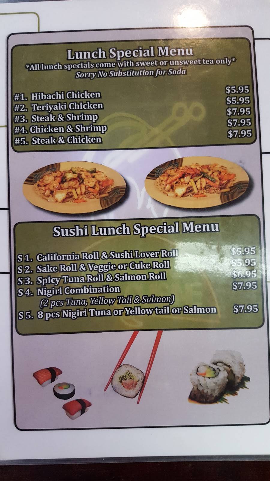 Sake Grill | restaurant | 1660B E Main St, Duncan, SC 29334, USA | 8644860026 OR +1 864-486-0026