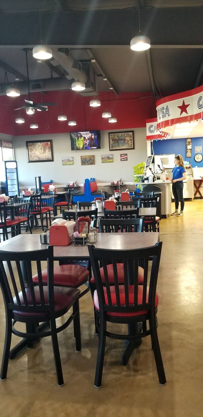 Cafe USA | restaurant | 2308 SE 28th St Suite 9, Bentonville, AR 72712, USA | 4792509990 OR +1 479-250-9990