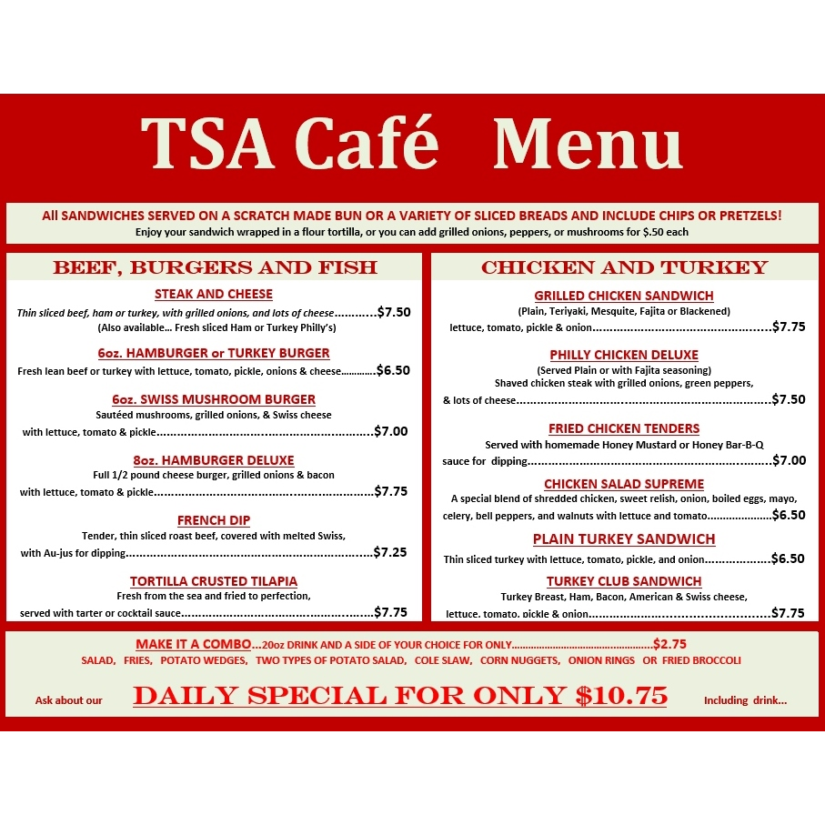 BB&Y/TSA Cafe & Catering | restaurant | 6501 Mt Herman Rd, Raleigh, NC 27617, USA | 9842005336 OR +1 984-200-5336