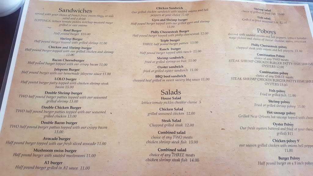 Rouls Deli | restaurant | 812 N Burnside Ave, Gonzales, LA 70737, USA | 2256477685 OR +1 225-647-7685