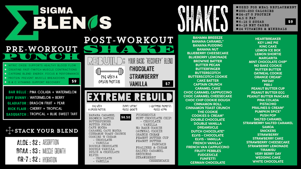 Sigma Blends | restaurant | 1065 River Oaks Dr # D, Flowood, MS 39232, USA | 7692450759 OR +1 769-245-0759