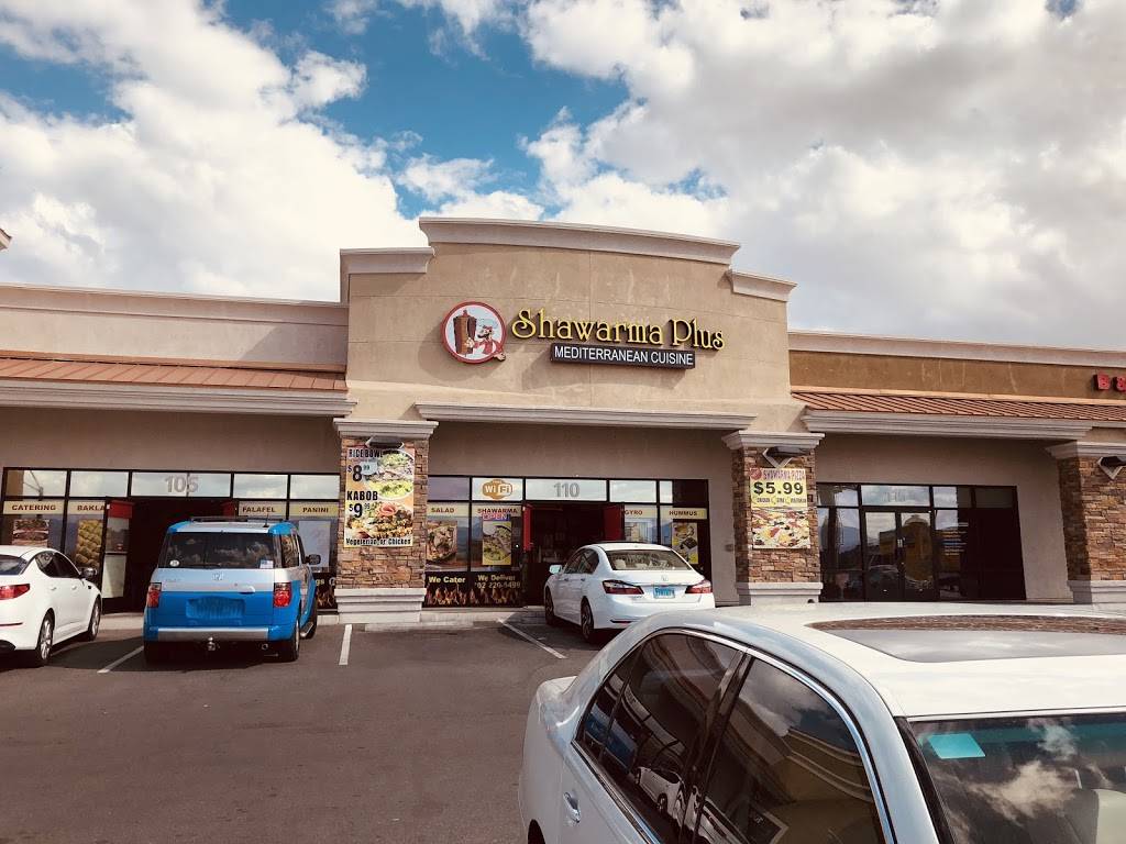 Shawarma Plus Mediterranean Cuisine | restaurant | 6530 S Decatur Blvd, Las Vegas, NV 89118, USA | 7022205499 OR +1 702-220-5499