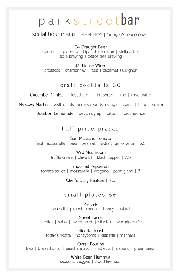 Park Street Kitchen and Bar | restaurant | 435 Park St, Des Moines, IA 50309, USA | 5156454065 OR +1 515-645-4065