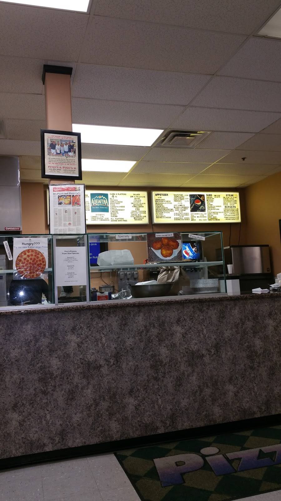 Pinos Pizzeria | restaurant | 230 Line St, Easton, PA 18042, USA | 6102532944 OR +1 610-253-2944