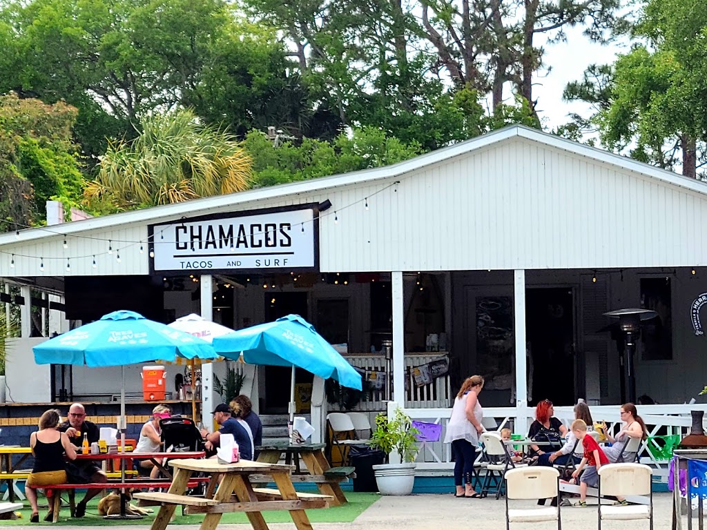 Chamacos Tacos & Surf | restaurant | 1311 Butler Ave, Tybee Island, GA 31328, USA | 9124724057 OR +1 912-472-4057