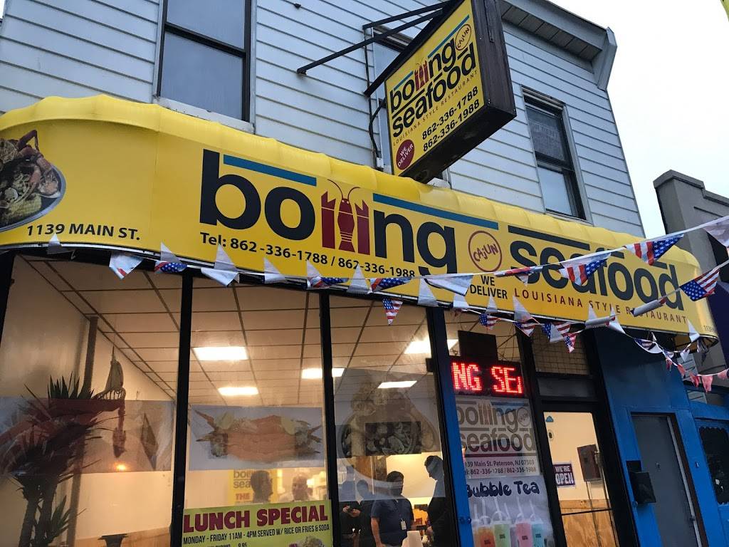 Boiling Cajun Seafood | restaurant | 1139 Main St, Paterson, NJ 07503, USA | 8623361788 OR +1 862-336-1788