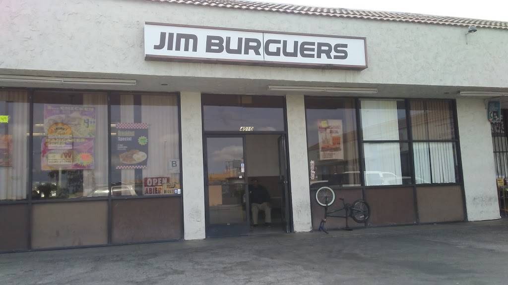 Jims Burguers | restaurant | 4000 Gage Ave, Bell, CA 90201, USA | 3237732760 OR +1 323-773-2760