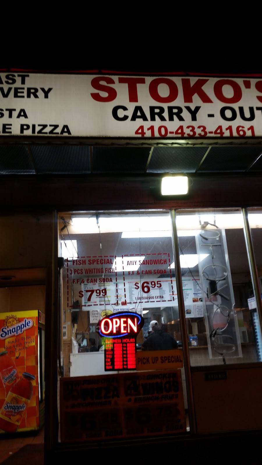 Stokos | meal takeaway | 5503 York Rd, Baltimore, MD 21212, USA | 4104334161 OR +1 410-433-4161