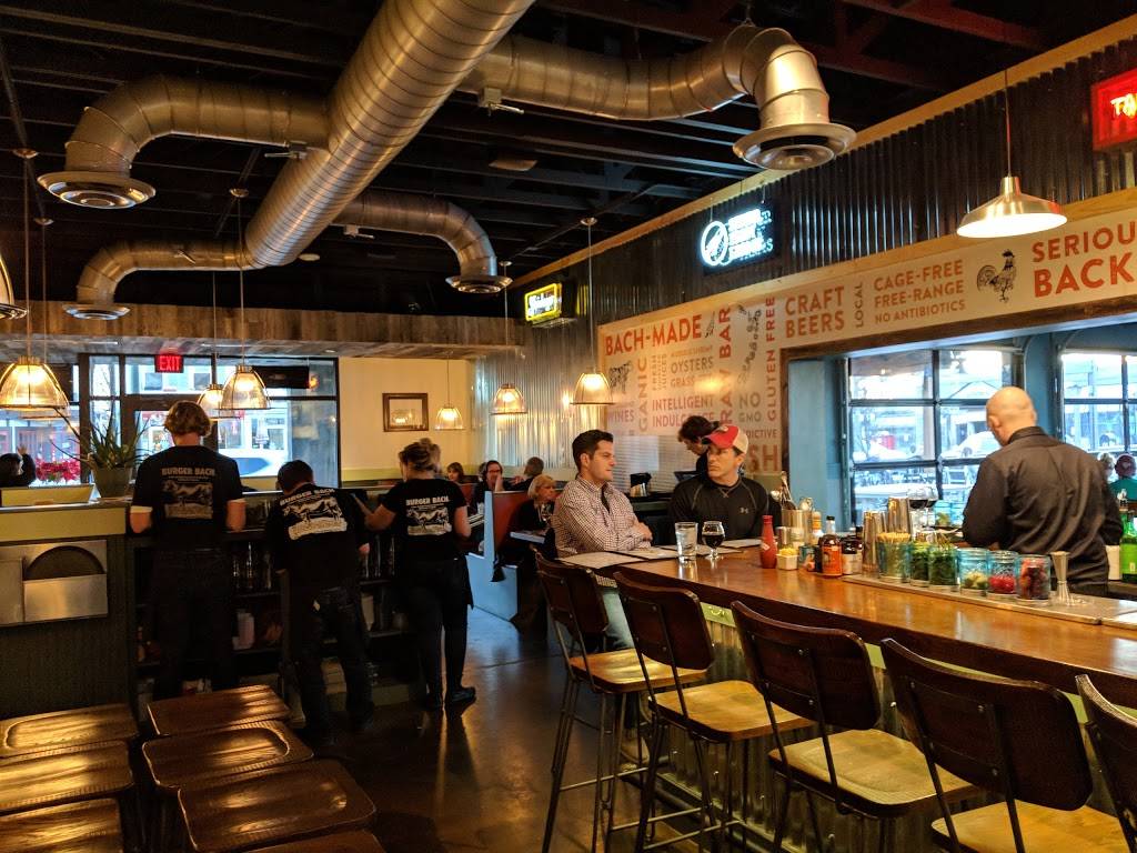 Burger Bach | restaurant | 3426 W Cary St, Richmond, VA 23221, USA | 8043591305 OR +1 804-359-1305